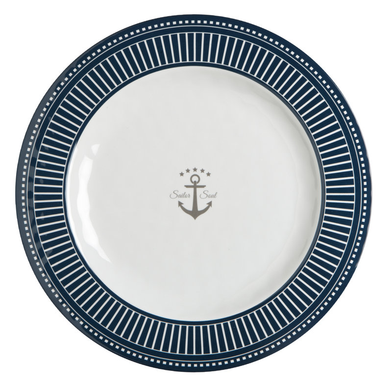 Reynaldo Soul Flat 10" Melamine Dinner Plate