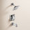 90 Degree Tub and Shower Faucet with Posi-Temp