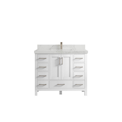 Ensemble de meuble-lavabo simple 42 po Malibu