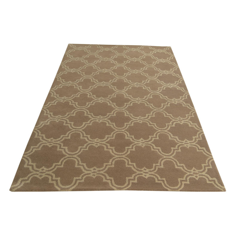 Tapis taupe 5 x 8