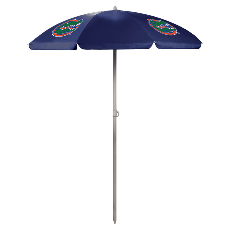 Parasol de plage 5,5 pi Ncaa, Bleu marine, Gators de la Floride