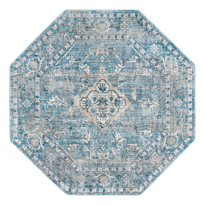 Alabama Oriental Indoor Rug, Octagon 7' x 7'