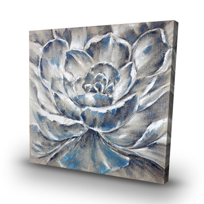 flower - 32"x32" art on canvas