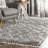 Candler Geometric Gray Area Rug-318364644