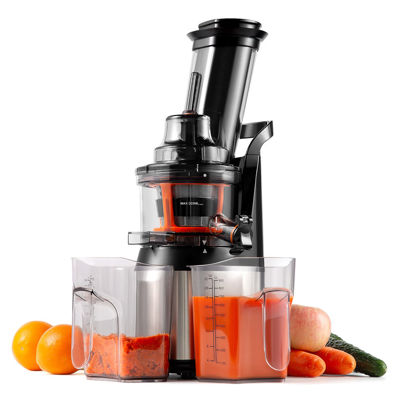 Extracteur de jus électrique à mastication lente et pressée à froid VENTRAY, haut rendement