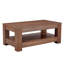 Une table basse moderne et pratique. La table basse à double couche est fabriquée en panneau de fibres à densité moyenne. Convient au salon (table incluse seulement)-707526751