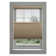 Cordless Cellular Top Down Bottom Up Light Filtering Shade (Arrives 1/4" Narrower)