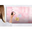 Magnetic Memo Board Whiteboard - 120 x 60 cm - With Marker and Magnets - Feathers abstraction