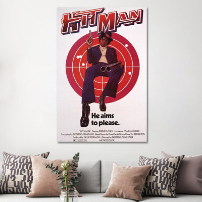 Affiche de film « Hit Man » par radio Days-impression