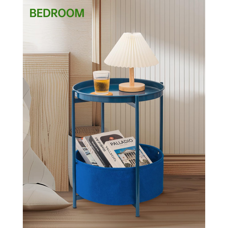 Table de bout Xinia, Bleu