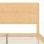 Lit plateforme en bois de bambou de style Mid-Century avec support en lattes de bois-471217787-471217782