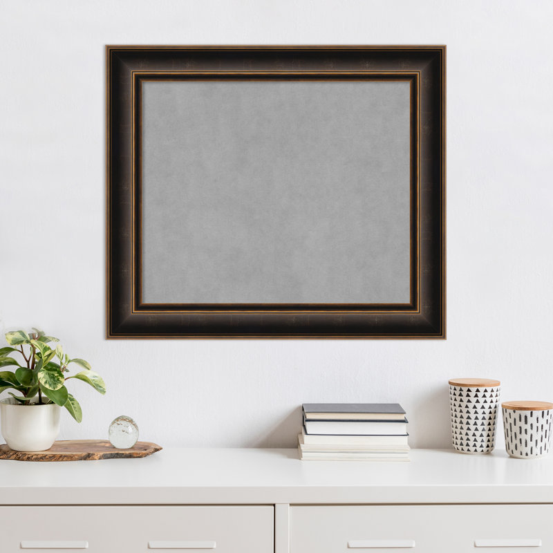 Tableau magnétique magnétique en métal, H 26 po x l 30 po
