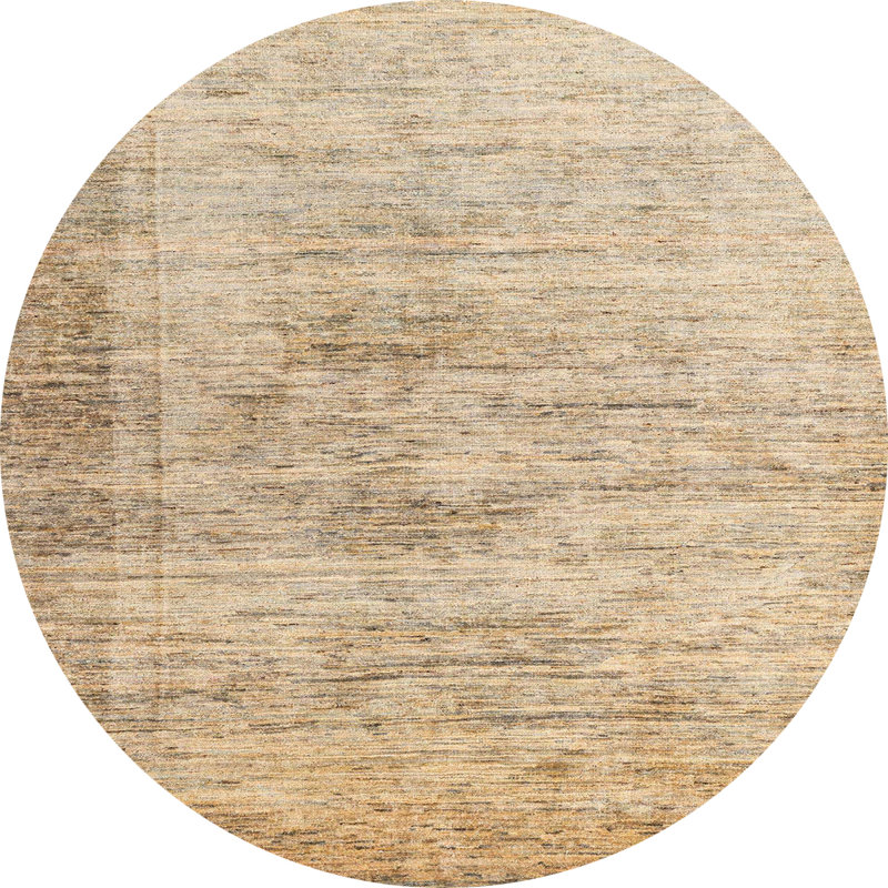 Tapis abstrait moderne 1827, Rond 6 pi