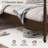 Cleo Solid Wood Bed Frame With Spindle Design-240897475-240897476