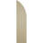 Pecky Cypress Two Board Joined B-n-B w/Quarter Round Arch Top Shutters-64352686
