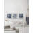 " Indigo Study VIII Triptych " 3 - Pieces-1338876794