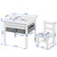 Kamal Kids 3 Piece Square Play Or Activity Table and Chair Set
