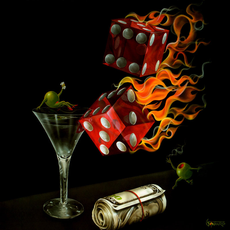 Shoot the Wad, 15" H x 15" W