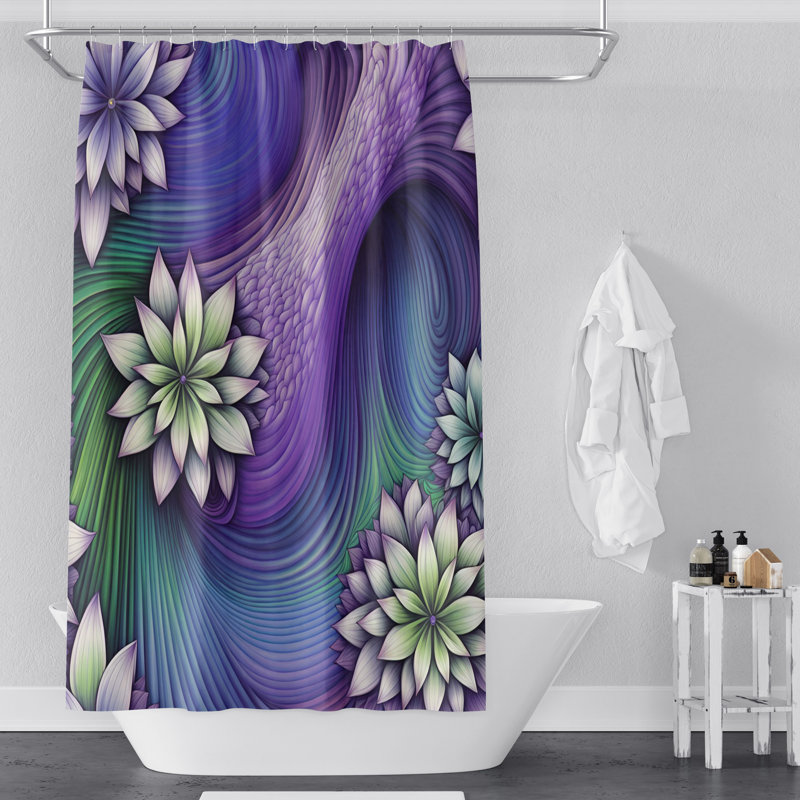 Rideau de douche Endor, H 93 po x l 70 po