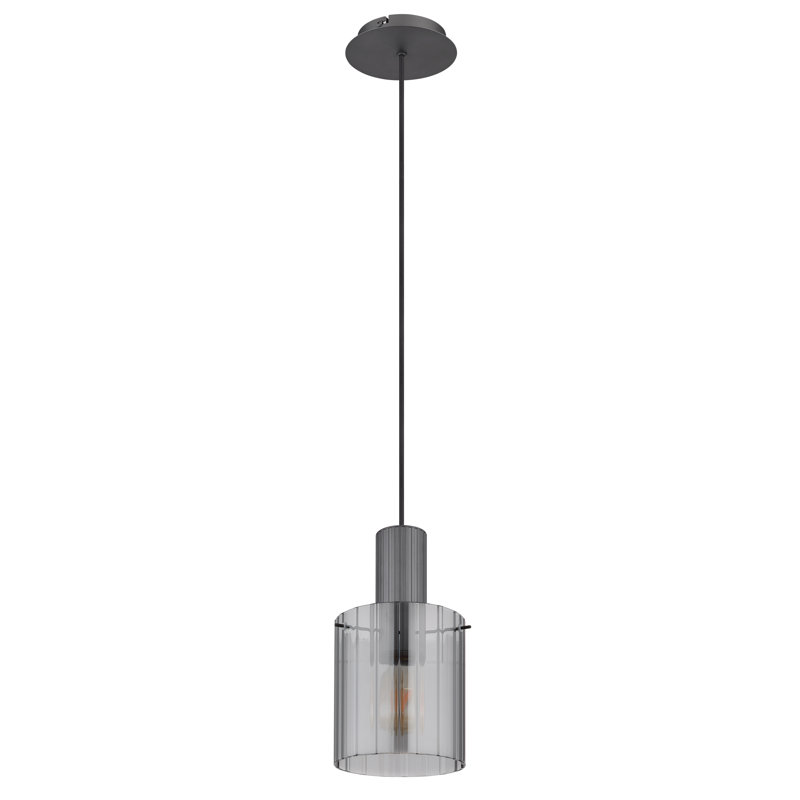 Amane 1 - Light Natural Pendant, Smoke colour