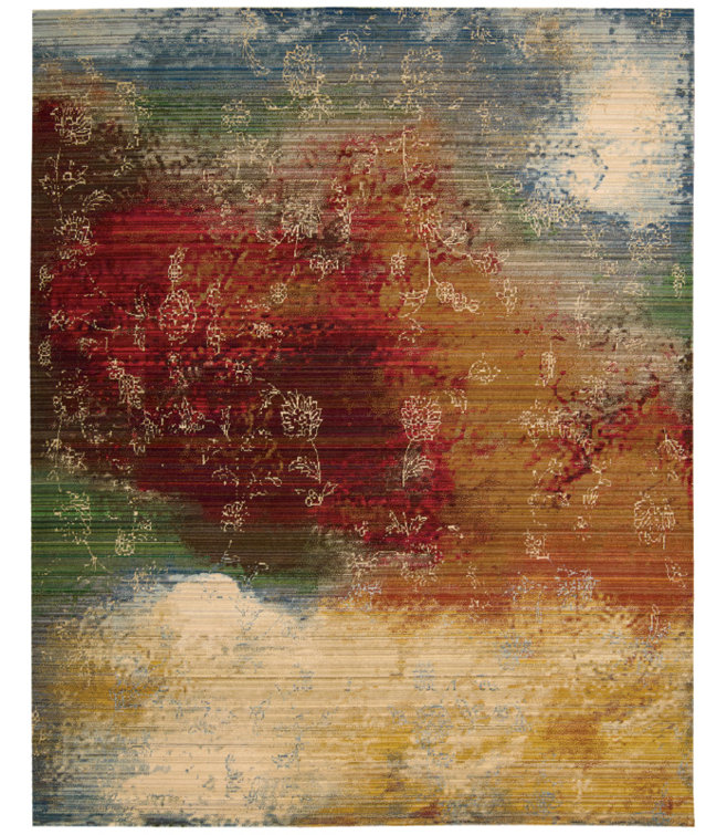 Straun Floral Indoor Rug