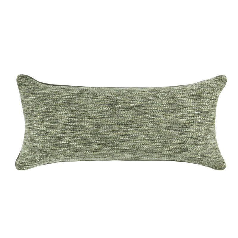 Coussin Sharma, Vert cèdre, Rectangulaire