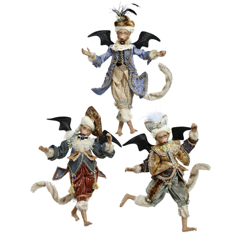 Flying Monkey, Large, Set Of 3 - 24-25 Inches