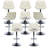 Counter Height Adjustable PU Swivel Bar Stools (Set of 8)-105009432