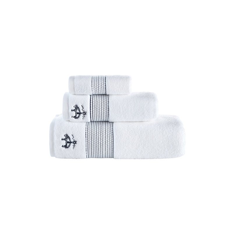 Turkish Cotton Midweight Mulit-Size Set, Navy