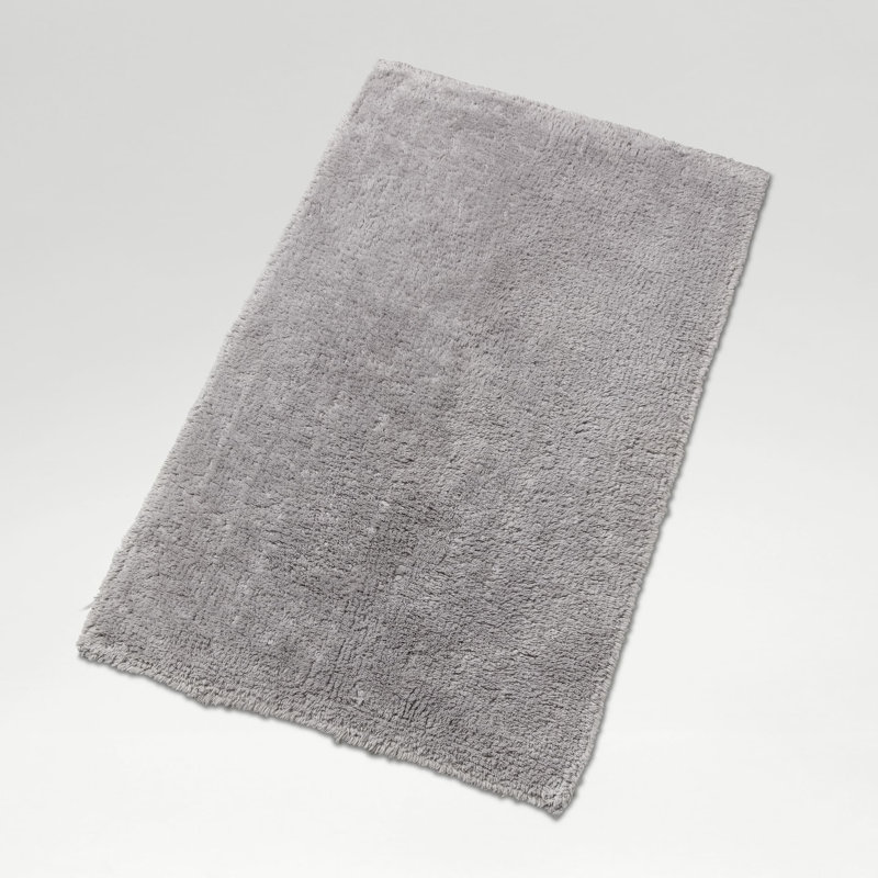 Reversible Bath Rug, Dove Gray