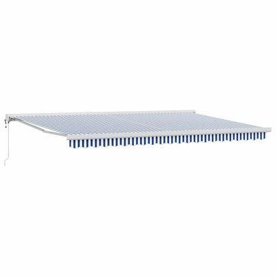 Ebern Designs Fabric Cover Retractable Patio Awning