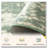 Tides Series 8'X10' Washable Non-Slip Rug - Modern Abstract Print (Light Green/Yellow) For Living Room-1268745870