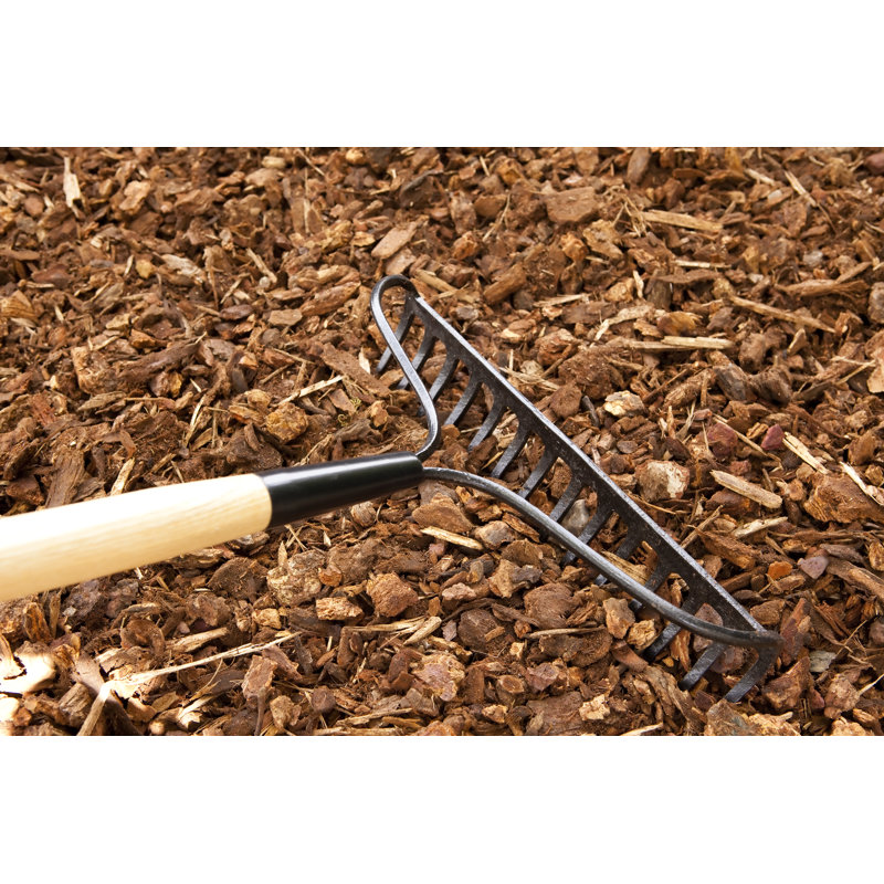 Rake Chips by Beardean - Wrapped Canvas Print, 30cm H x 46cm W x 3.8cm D