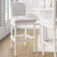 L 21,0 po x l 23,0 po x H 47,5 po, bois / tissu, 1 pièce, tabouret de bar, siège rembourré-130595206-130595208