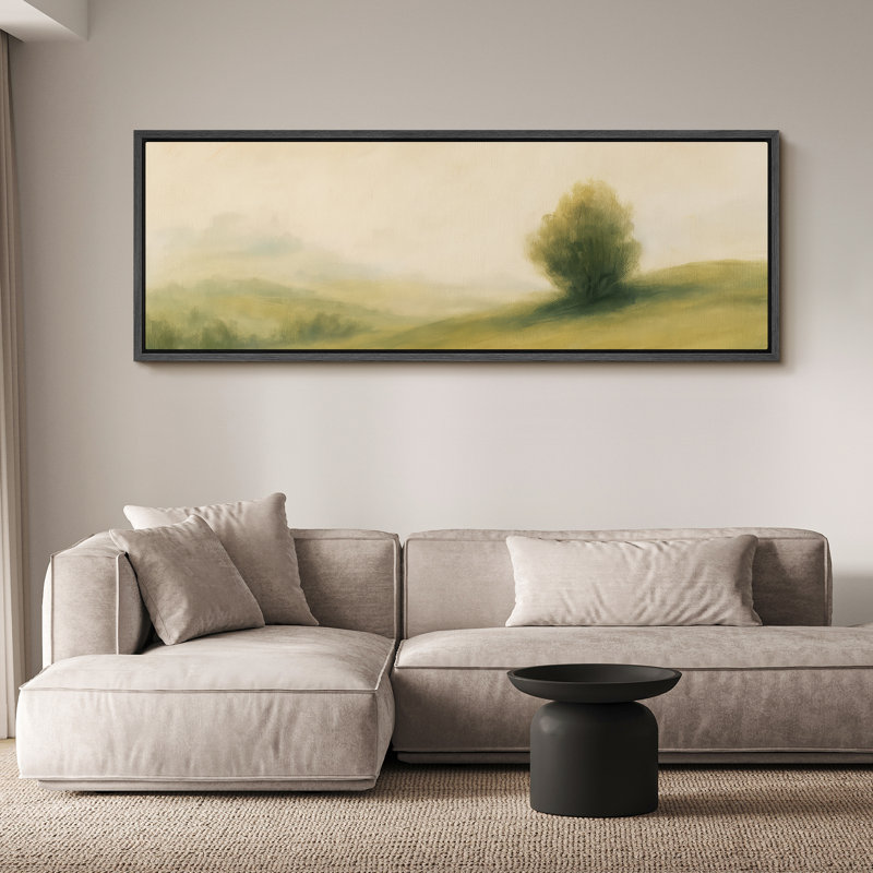 Grande impression sur toile encadrée, impression de paysage abstrait rustique pour décoration intérieure rétro, Noir