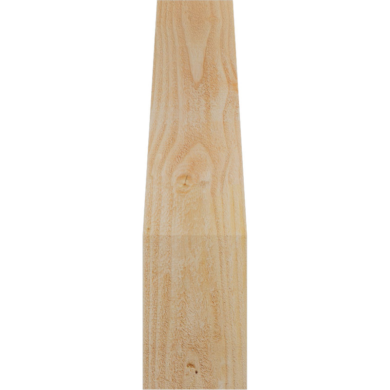 Attelle de genou Funston, Sapin de Douglas, Brute, H 26 po x l 6 po x P 14 po