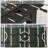 RayChee 58'' Foosball Table, Competition Soccer Table Game with 2 Balls, Leg Levelers and Telescopic Rods-96330468