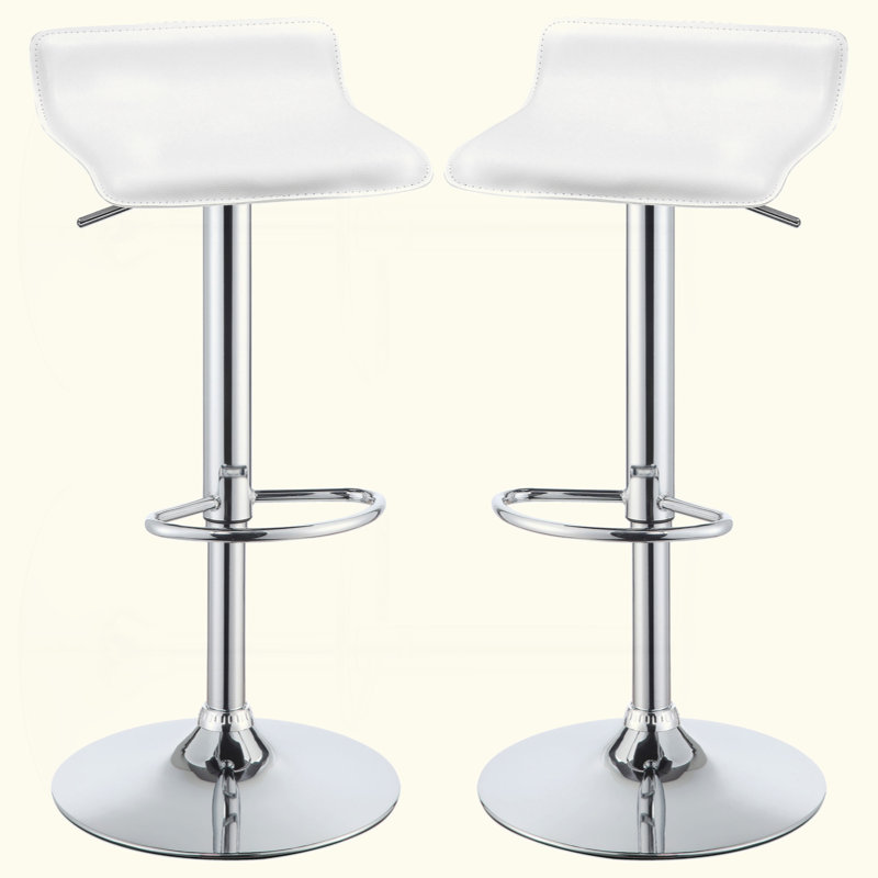 Ensemble de 2 tabourets de bar réglables Bidwell