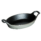 Staub Cast Iron 12.5-inch x 9-inch Oval Baking Dish