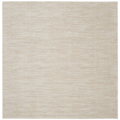 Nourison Essentials Ivory/Beige Indoor/Outdoor Area Rug