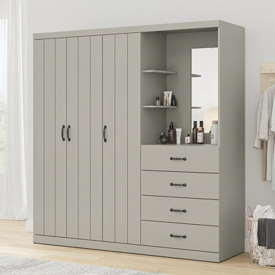 Allington 3 Door 4 Drawer Combi Fitment Wardrobe