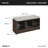 ClosetMaid Cubeicals 3-Cube Shoe Storage Bench-40213504