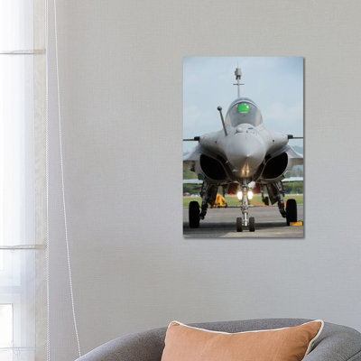 A Dassault Rafale Fighter Aircraft Of The French Air Force by Remo Guidi - Wrapped Canvas Gallery-Wrapped Canvas Giclée