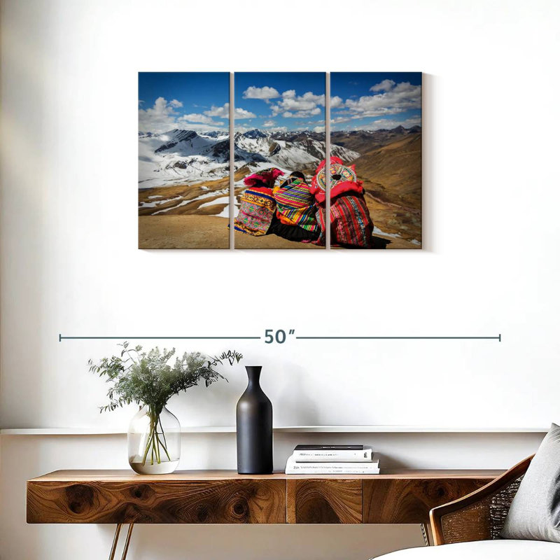 Nicci Natives Of Cusco, 36" H x 57" W