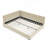 Queen Size Upholstered Tufted Bed Frame, Sofa Bed Frame With Comfortable Backrest And Armrests, Queen Size Bed For Bedroom, Living Room-651148477-651148468