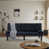 Black Faux Leather selected