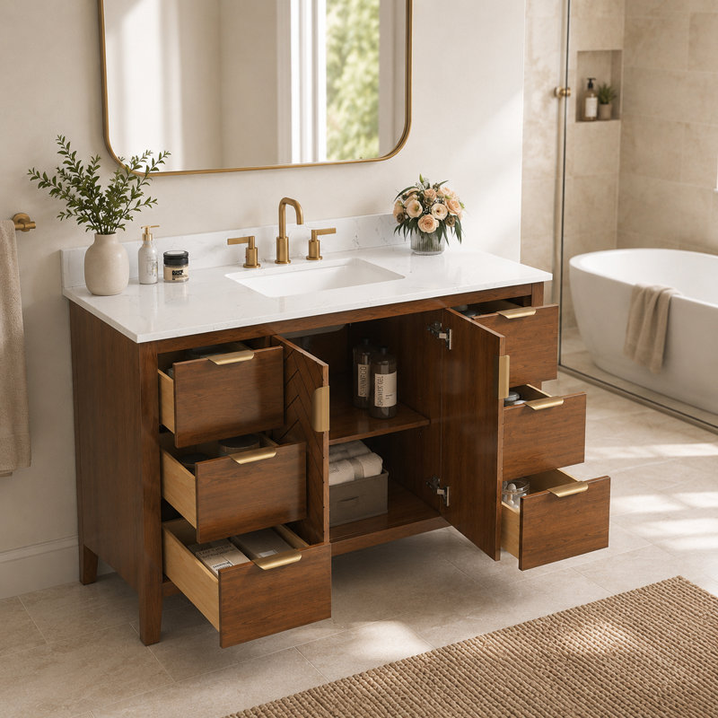 Ensemble de meuble-lavabo autoportant 48 po Abramowitz, 48"