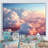 Sky Clouds Canvas Wall Art, Blue Nature Landscape Print - Clouds Skys VIII-886981442-886981440