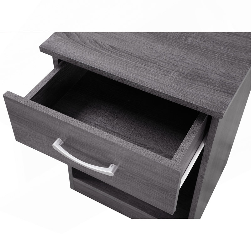 Table de chevet RTA, gris, Gris