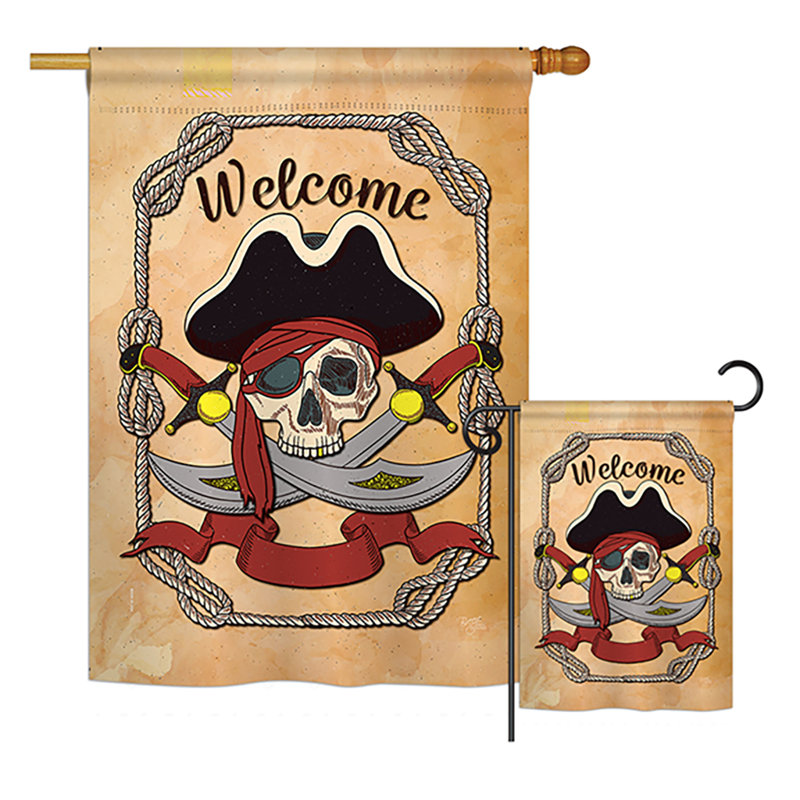Double Sided Polyester Garden Flag